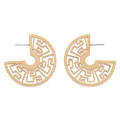The Met Store Earrings*Ancient Fretwork Earrings