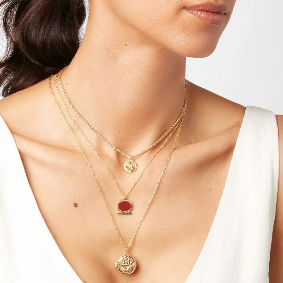 The Met Store Necklaces*Ancient Lion Pendant Necklace