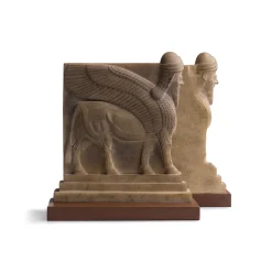 The Met Store Sculpture|Decorative Accents*Assyrian Palace Guard Bookends