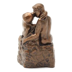 The Met Store Sculpture*Auguste Rodin: The Kiss Bronze-Toned Sculpture