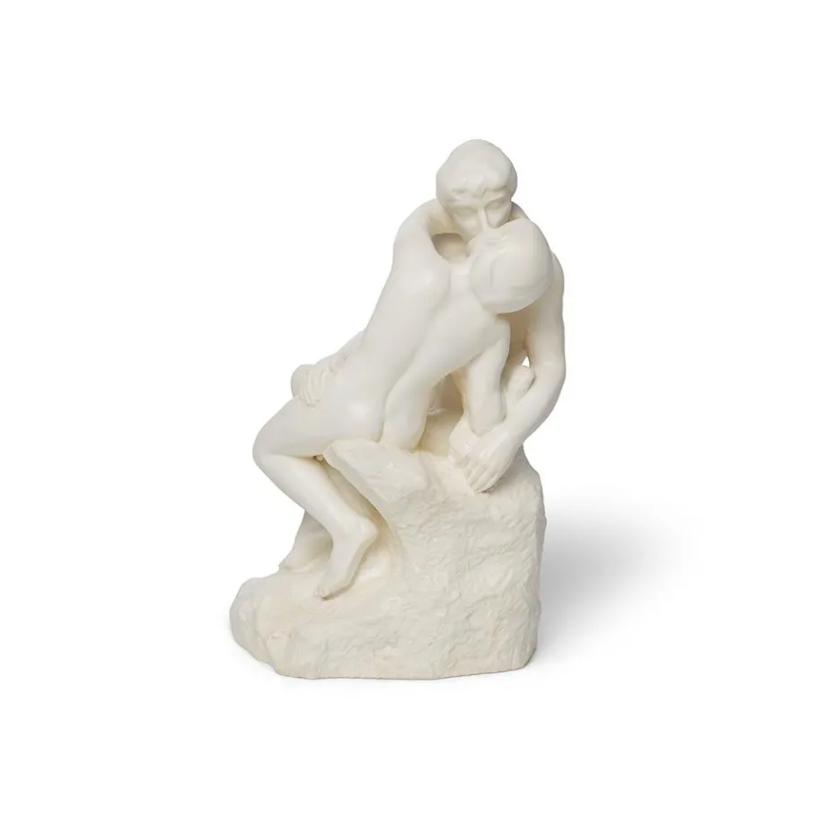 The Met Store Sculpture*Auguste Rodin: The Kiss Medium White Sculpture