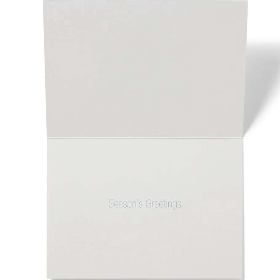The Met Store Holiday Cards*Bentley: Snow Crystal Fine Holiday Cards with Lined Envelopes and Foil Seals