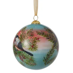 The Met Store Ornaments*Birds of America Hand-Painted Glass Ornament Set