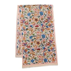 The Met Store Scarves & Wraps*British Flowering Vines Embroidered Oblong Scarf
