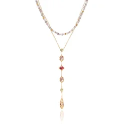 The Met Store Necklaces*Cascading Gems Y-Necklace