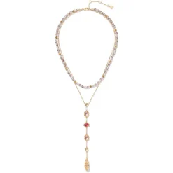 The Met Store Necklaces*Cascading Gems Y-Necklace