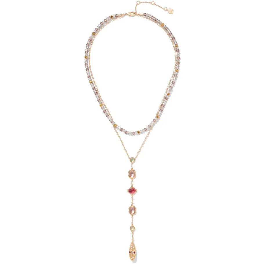 The Met Store Necklaces*Cascading Gems Y-Necklace