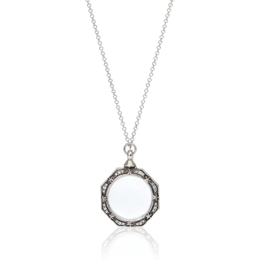 The Met Store Necklaces*Celestial Octagonal Magnifier Pendant Necklace