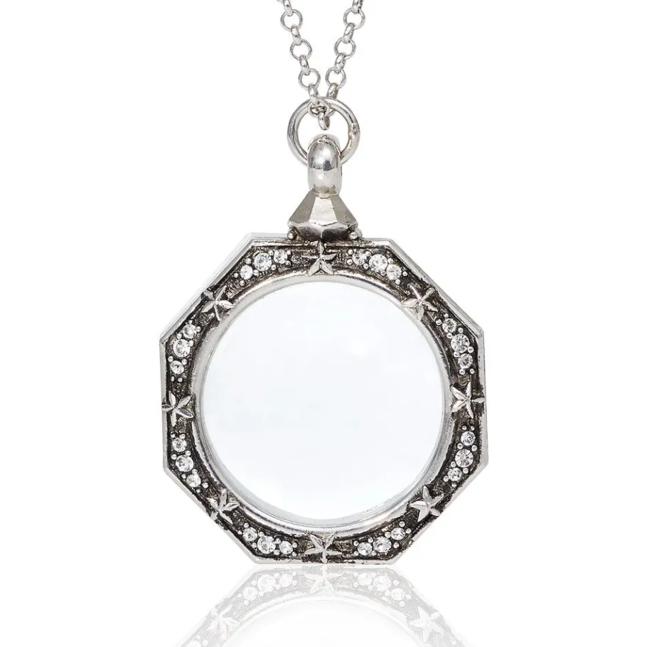 The Met Store Necklaces*Celestial Octagonal Magnifier Pendant Necklace