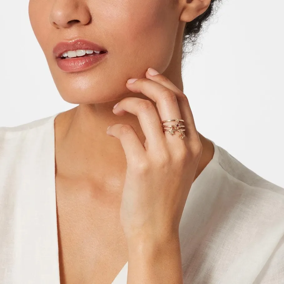 The Met Store Rings*Celestial Symbols Stacking Ring