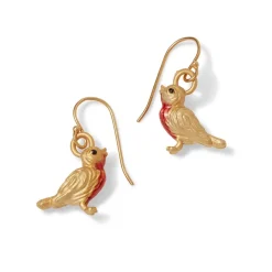 The Met Store Earrings*Chinese Bird Drop Earrings