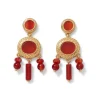 The Met Store Earrings*Classical Carnelian Chandelier Earrings