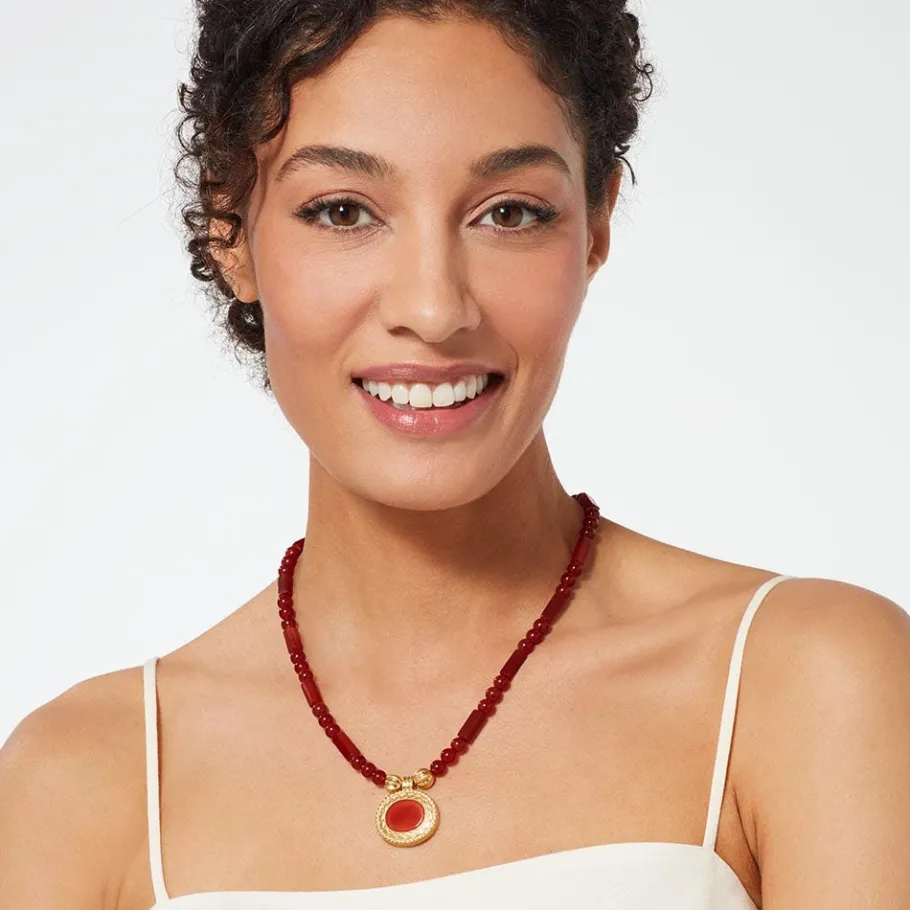 The Met Store Necklaces*Classical Carnelian Pendant Necklace
