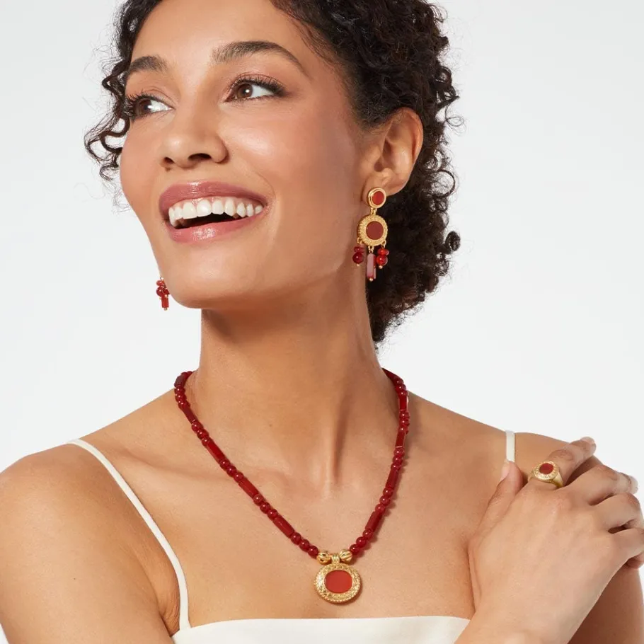 The Met Store Necklaces*Classical Carnelian Pendant Necklace