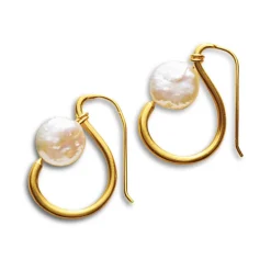 The Met Store Earrings*Coin Pearl Earrings
