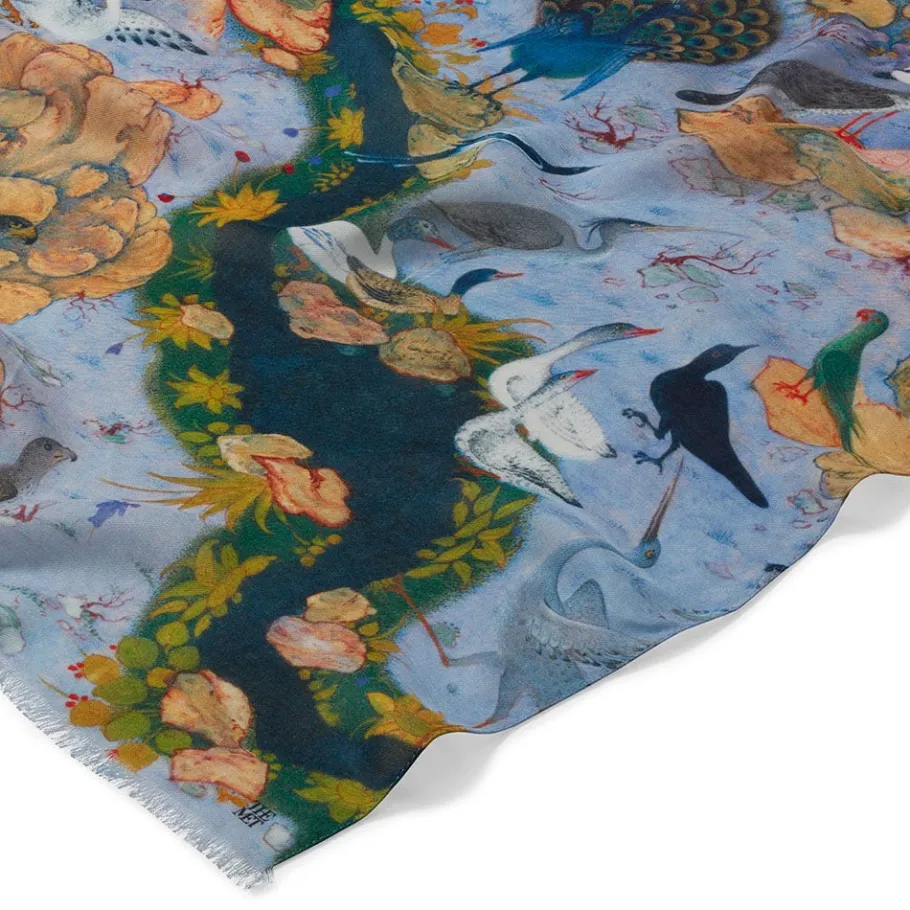 The Met Store Scarves & Wraps*Concourse of the Birds Oblong Scarf