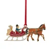 The Met Store Ornaments*Currier & Ives Winter Sleigh Ornament