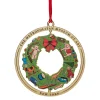 The Met Store Ornaments*December Wreath Spinning Ornament
