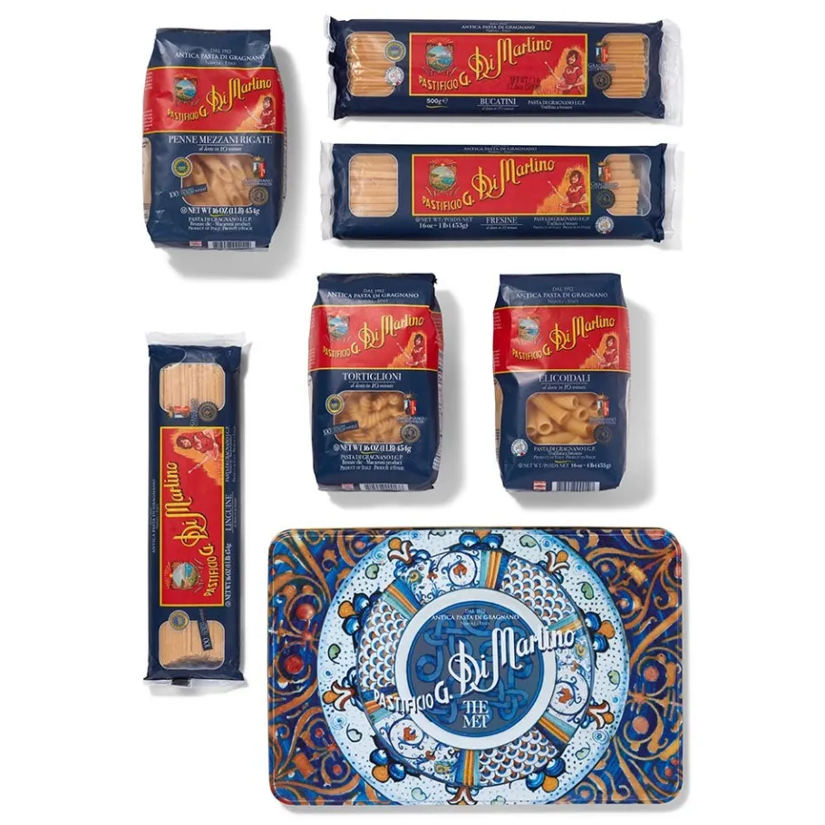 The Met Store Tableware*Di Martino Italian Maiolica Assorted Pasta Tin