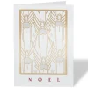 The Met Store Holiday Cards*Drevenstedt: Noel Fine Holiday Cards with Lined Envelopes and Foil Seals
