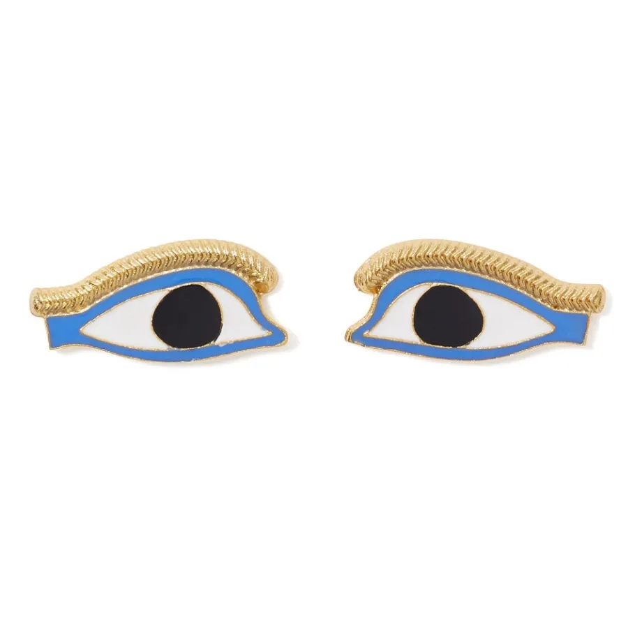 The Met Store Earrings*Egyptian Eye Stud Earrings