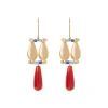 The Met Store Earrings*Egyptian Fringe Drop Earrings