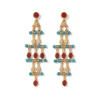 The Met Store Earrings*Egyptian Nefer Amulet Chandelier Earrings