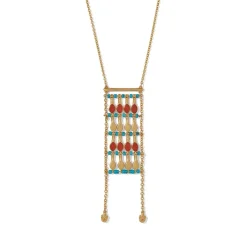 The Met Store Necklaces*Egyptian Nefer Amulet Ladder Pendant Necklace