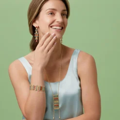 The Met Store Bracelets*Egyptian Nefer Amulet Ladder Bracelet