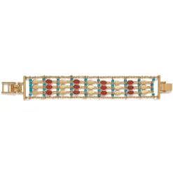 The Met Store Bracelets*Egyptian Nefer Amulet Ladder Bracelet