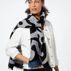 The Met Store Scarves & Wraps*Egyptian Swirled Glass Unisex Oblong Jacquard Scarf