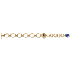 The Met Store Bracelets*Etruscan Lapis T-Bar Bracelet
