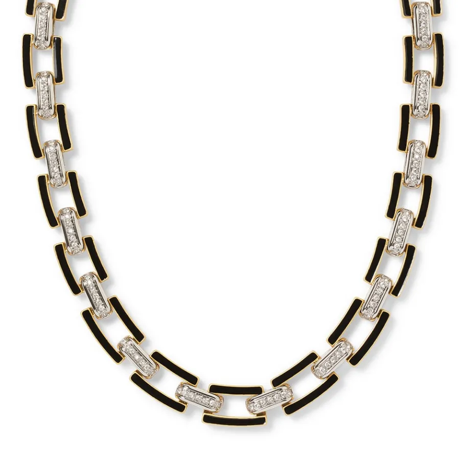 The Met Store Necklaces*European Buckle Enamel Collar Necklace