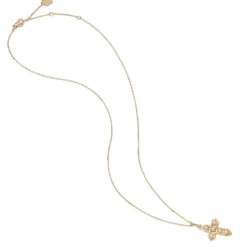 The Met Store Necklaces*Filipino Pearl Cross Pendant Necklace