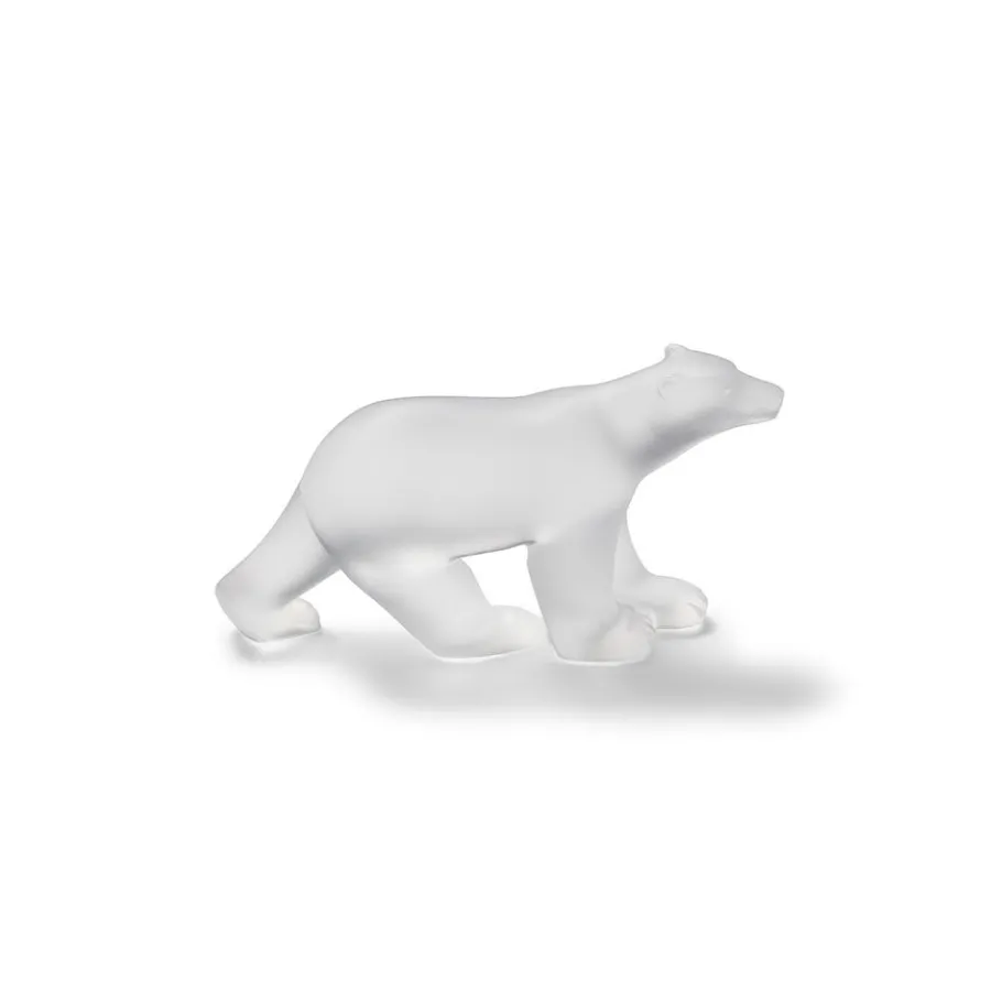 The Met Store Sculpture*François Pompon: Polar Bear Small Clear Sculpture