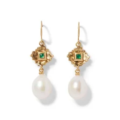The Met Store Earrings*French Amor Double-Drop Earrings