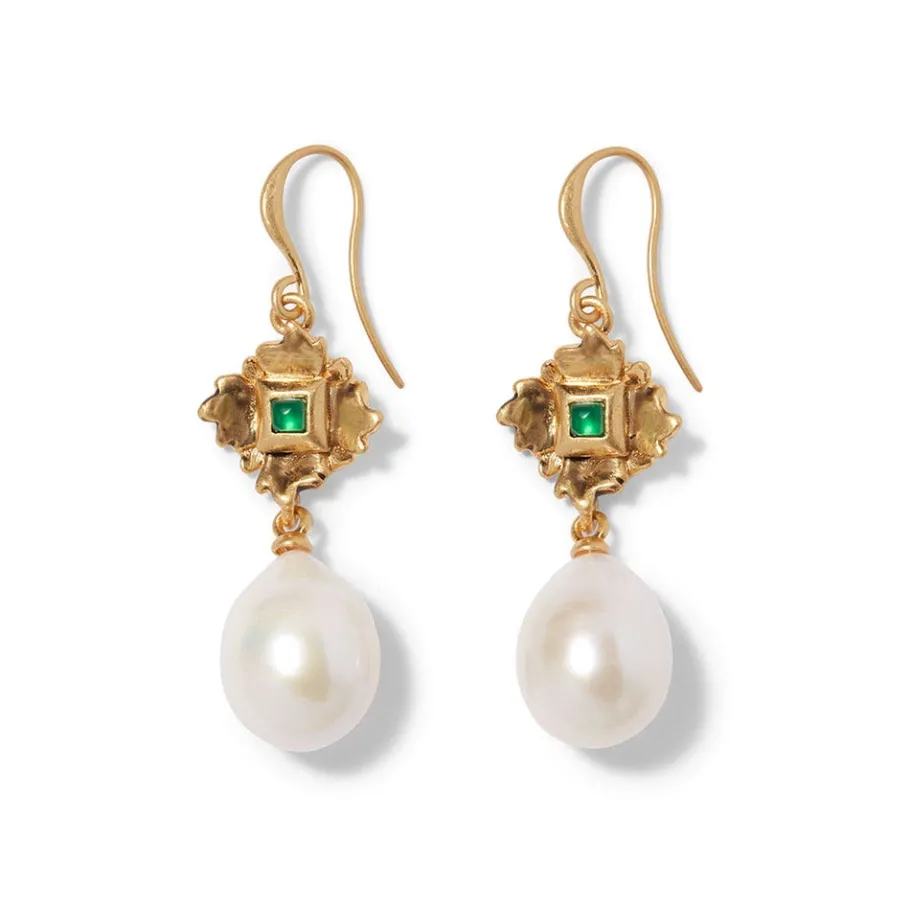 The Met Store Earrings*French Amor Double-Drop Earrings