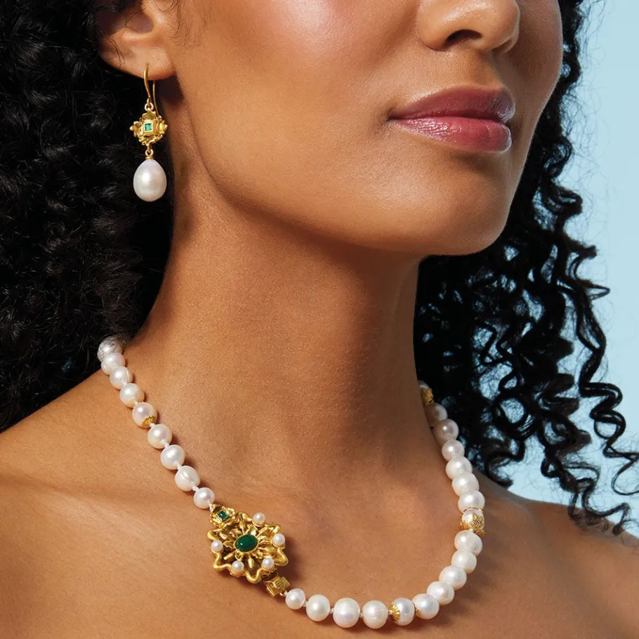 The Met Store Earrings*French Amor Double-Drop Earrings