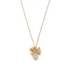 The Met Store Necklaces*French Wreath Bow Pendant Necklace