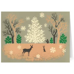 The Met Store Holiday Cards*Gordon: Deer and Rabbit Holiday Cards