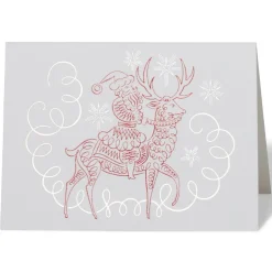 The Met Store Holiday Cards*Gordon: Santa Riding Reindeer Fine Holiday Cards