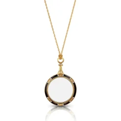 The Met Store Necklaces*Hand-Enameled Magnifier Pendant Necklace