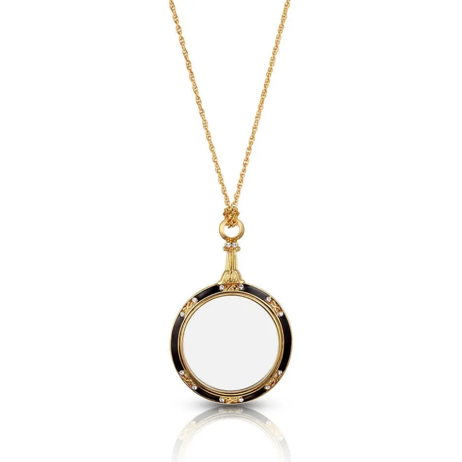 The Met Store Necklaces*Hand-Enameled Magnifier Pendant Necklace