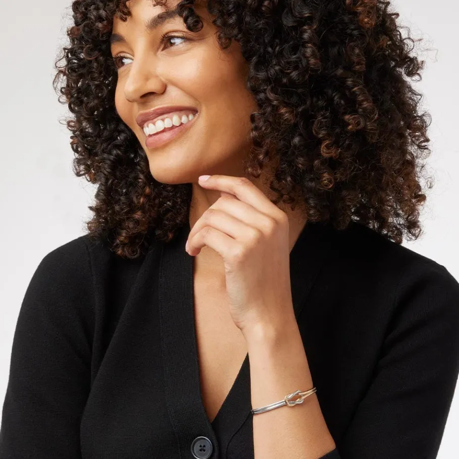 The Met Store Bracelets*Herakles Knot Hinged Bangle