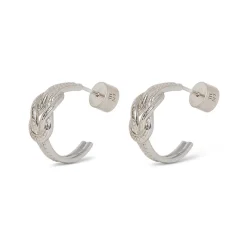 The Met Store Earrings*Herakles Knot Hoop Earrings