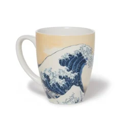 The Met Store Tableware*Hokusai Great Wave Covered Mug with Tea Infuser