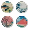 The Met Store Tableware*Hokusai Prints Glass Coasters