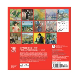 The Met Store Calendars*Impressionism and Post-Impressionism Mini Wall Calendar 2025