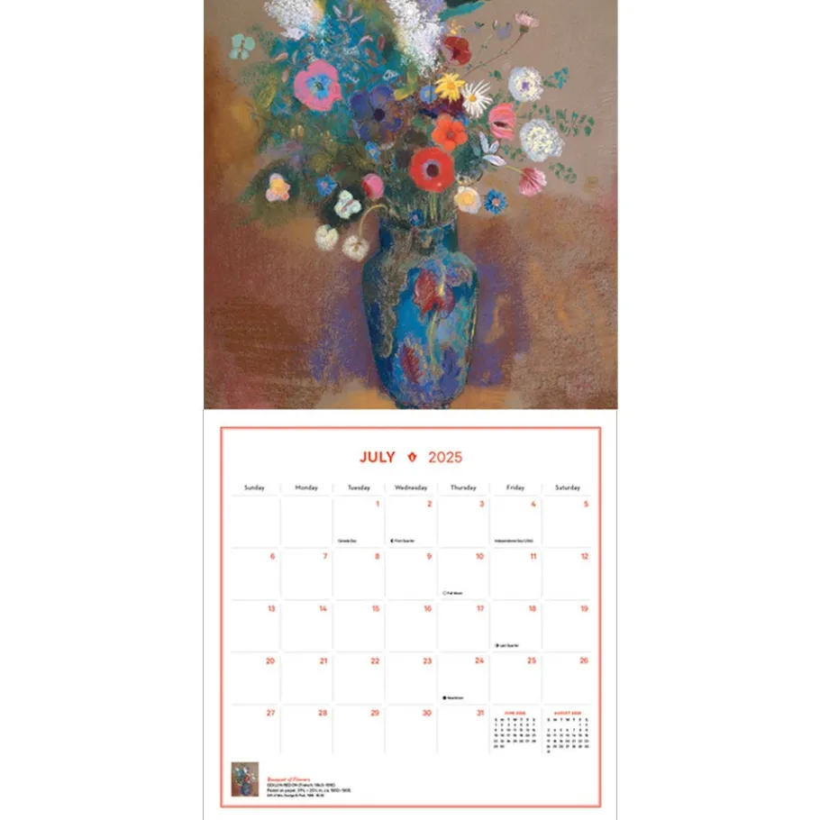 The Met Store Calendars*Impressionism and Post-Impressionism Wall Calendar 2025