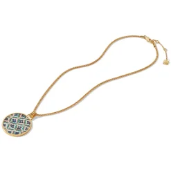 The Met Store Necklaces*Iznik Cintamani Enamel Pendant Necklace